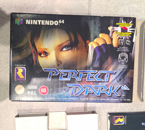 Perfect dark nintendo pal - dark,