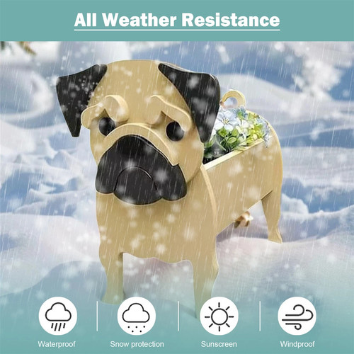 Pet dog shaped planters - pet,
