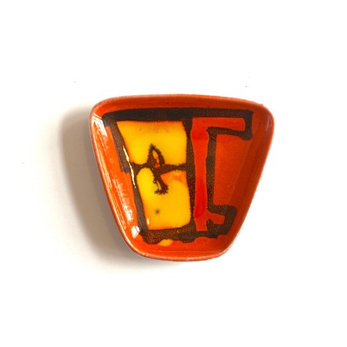 Poole pottery delphis pin - poole,
