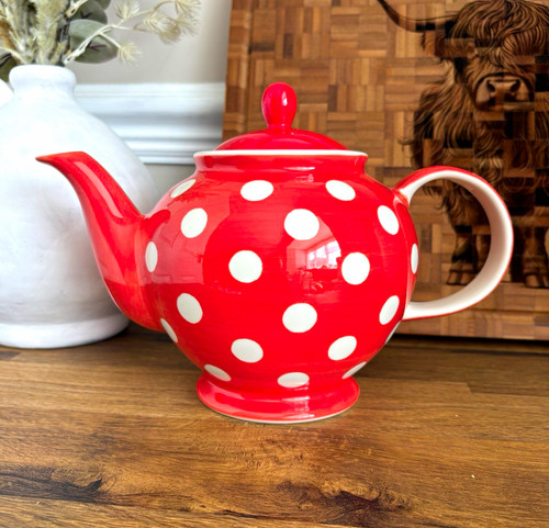 Whittard cup red white - cup, red/white