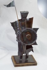 Modernist Brutalist Knight