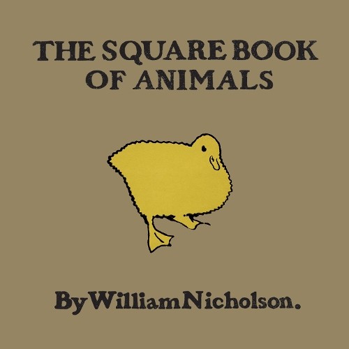 The square book animals - book, by