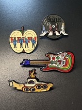 4 x The Beatles Enamel Pin