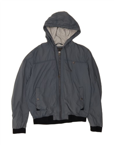 Guess mens graphic hooded - mens,