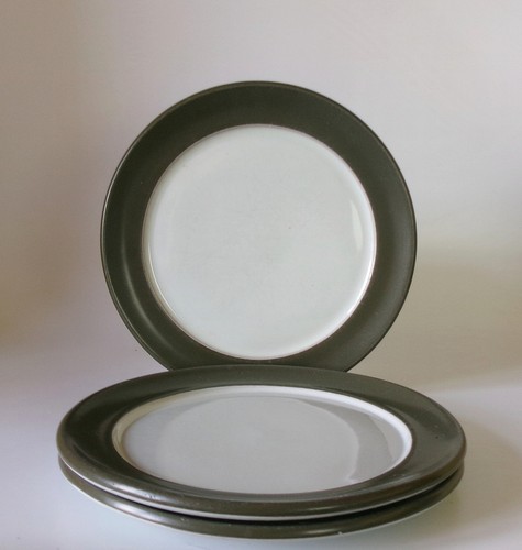 Three denby chevron 160mm - denby,