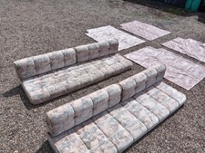 Gobur carousel 12/2 folding caravan cushions  immaculate