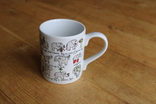 Mclaggan smith elephant mug - smith,