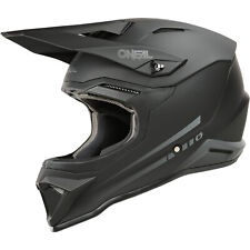 2026 ONEAL 1SRS HELMET SOLID BLACK EC 2206 ADULT MOTOCROSS MX OFF ROAD CHEAP NEW