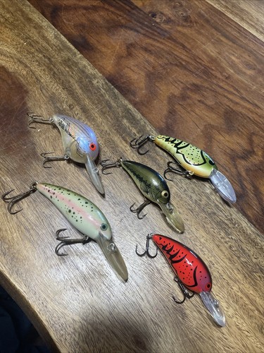 Vintage bomber crankbait - vintage,