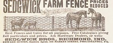 1890 SEDGWICK FARM FENCE