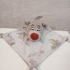 Disney Comfort Blanket Jungle Book Balloo Baloo Bear Grey ~ No Tags Bargain