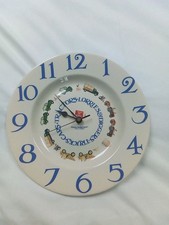 Emma Bridgewater Men At Work Clock