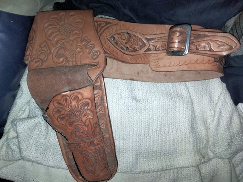 Vintage cowboy hand made - hand,