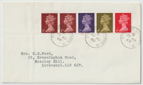 Stamp 1969 3d 4d - 1d, 2d