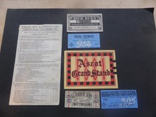 horse racing memorabilia, ascot 1881  plus others