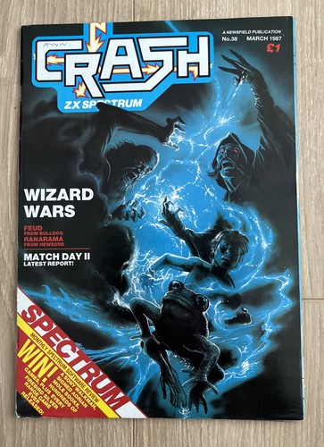 Crash magazine spectrum - magazine,