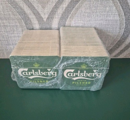 X200 carlsberg beer mats - carlsberg,