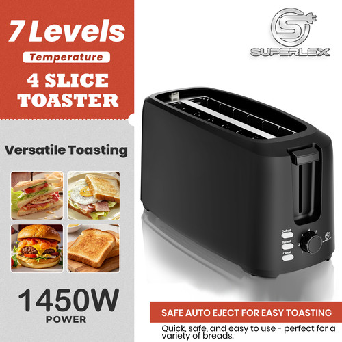 Superlex black toaster slice - toaster, 4