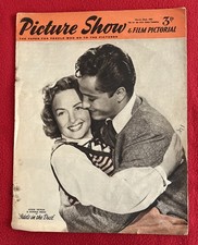 Vintage PICTURE SHOW Magazine 22 MARCH 1952 Streetcar Named Desire Q406