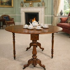 GOOD QUALITY 19TH CENTURY BURR