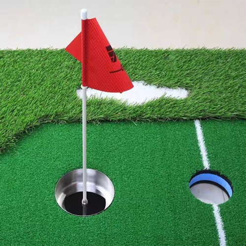 Golf green hole cup flag - golf,