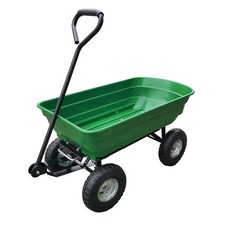 Garden Trolley Green Heavy