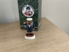 Robert Harrop DPFG15 PUG PUPPY NAVY CADET