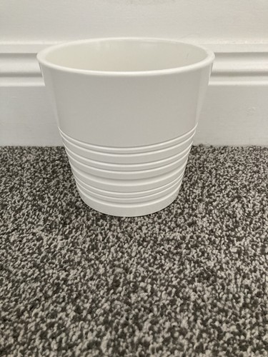 Ikea muskot plant pot white - white, 14
