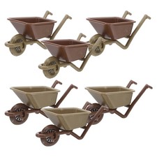  Set of 3 Mini Plastic Cart