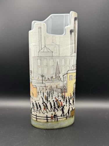 Lowry scene vase - lowry,