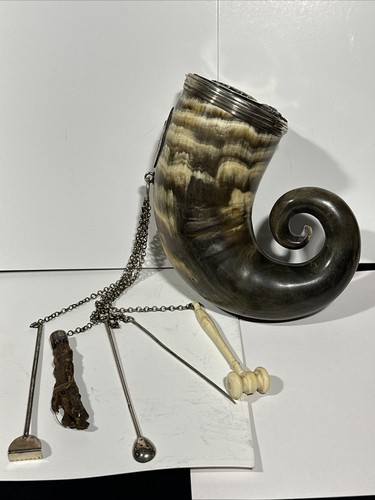 Fine scottish silver mounted - a,