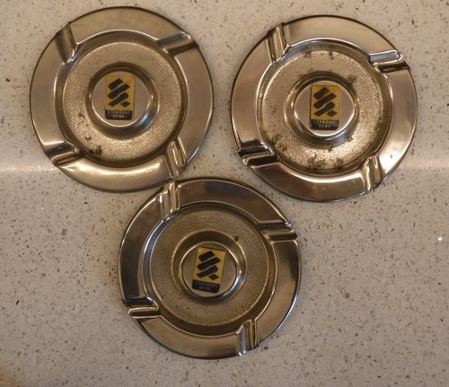 Ashtray vintage metal standard - metal,