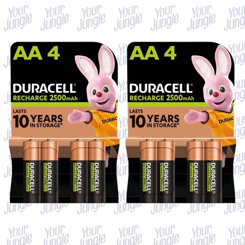 Duracell pack 2500mah - duracell, aa
