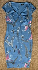 Next Blue Bird Print Stretchy