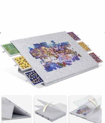 Foldable felt jigsaw puzzle - felt,