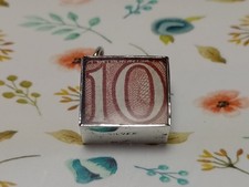 Vintage Silver Charm Ten