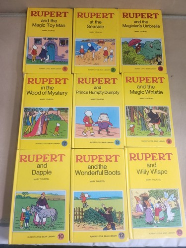 Individal rupert bear - rupert, vintage