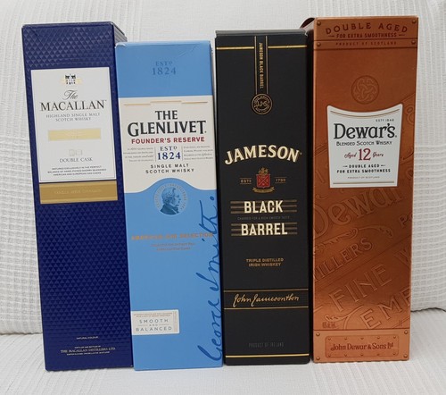 Whiskey bottles with original - bottles,