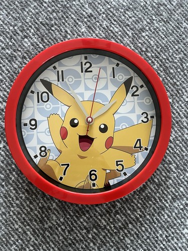 Pokémon pikachu wall clock - pokémon,