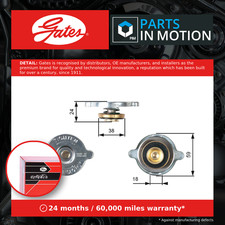 Radiator Cap RC115 Gates