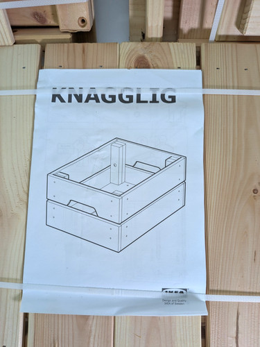 Ikea knagglig wooden - knagglig,