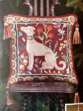 RED MEDIEVAL DOG Cushion