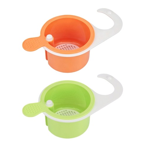 Plastic hanging sink basket - hanging,