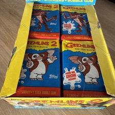 Vintage Sealed Topps 1990 Gremlins 2 (1 X Wax Pack) Gizmo/Spike Sealed