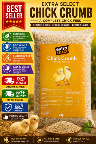 2kg baby chick crumb growth - 2kg,
