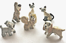 WADE DISNEY FIGURES x 7 - LADY