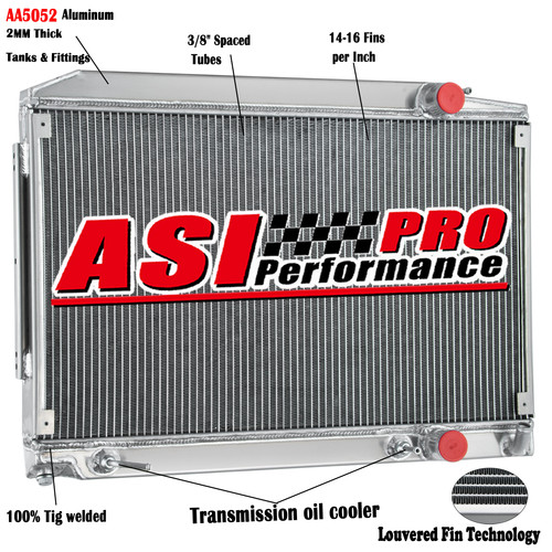 3rows radiator for 85 - for, 80-85