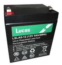 Lucas 12v 5ah razor - (4.5ah),