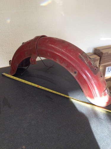 Vintage motorcycle mudguard - vintage,