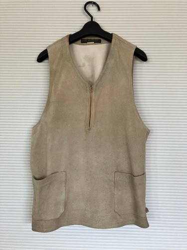 Phigvel deer skin suede vest - deer,